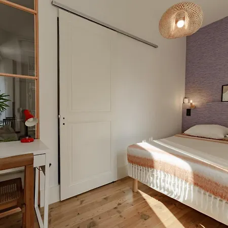 Apartamento Orange Pastel - Parking Gratuit - T2 Cosy Proche Gare, Gem, Palais De Justice Grenoble