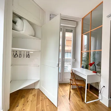 Orange Pastel - Parking Gratuit - T2 Cosy Proche Gare, Gem, Palais De Justice Apartamento Grenoble