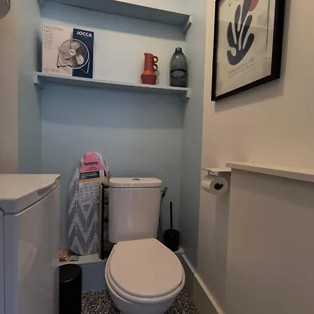 Apartamento Orange Pastel - Parking Gratuit - T2 Cosy Proche Gare, Gem, Palais De Justice Grenoble
