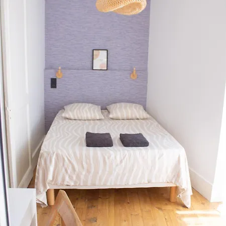 Orange Pastel - Parking Gratuit - T2 Cosy Proche Gare, Gem, Palais De Justice * Grenoble