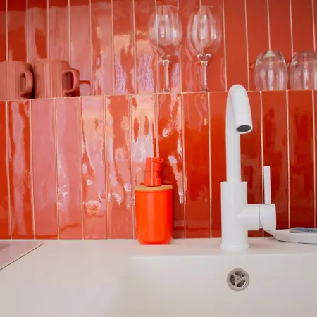 Apartamento Orange Pastel - Parking Gratuit - T2 Cosy Proche Gare, Gem, Palais De Justice Grenoble
