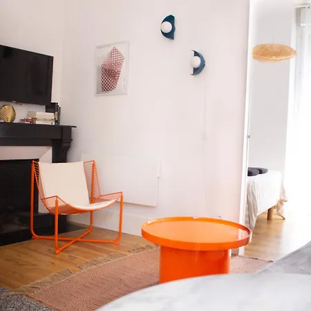 Orange Pastel - Parking Gratuit - T2 Cosy Proche Gare, Gem, Palais De Justice Apartamento Grenoble