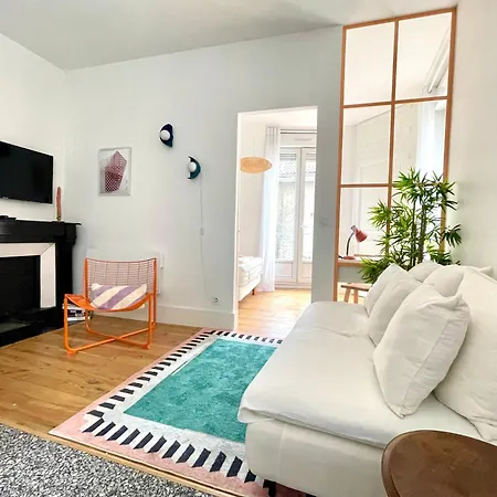 Orange Pastel - T2 Cosy Proche De La Gare, Gem, Palais De Justice * גרנובל