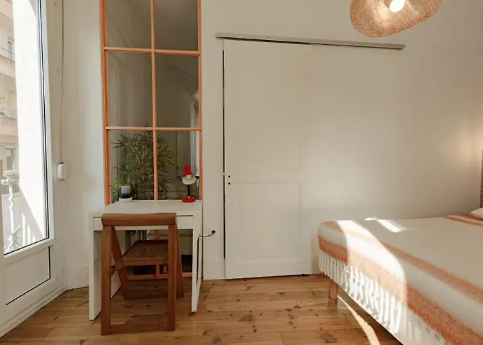 דירה Orange Pastel - T2 Cosy Proche De La Gare, Gem, Palais De Justice *