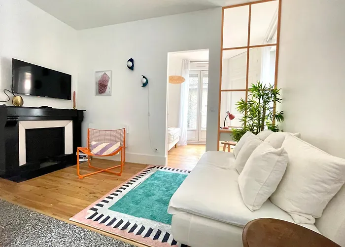 Orange Pastel - T2 Cosy Proche De La Gare, Gem, Palais De Justice * גרנובל